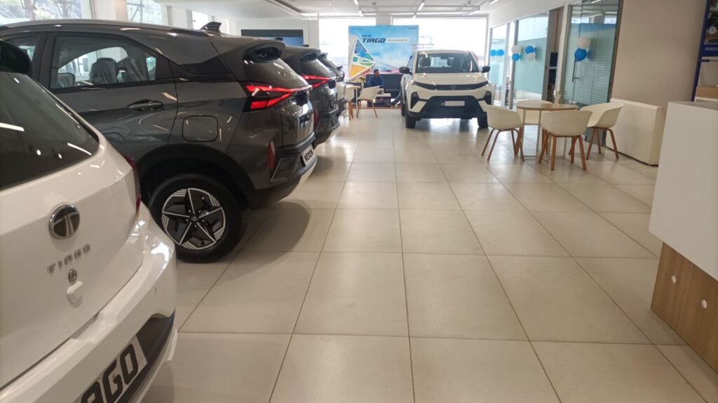 JP motors showroom