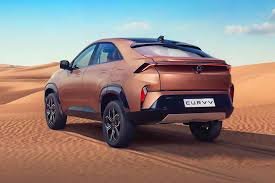  Tata Curvv SUV Coupe, a modern vehicle that shows the company’s vision for eco-friendly driving. 