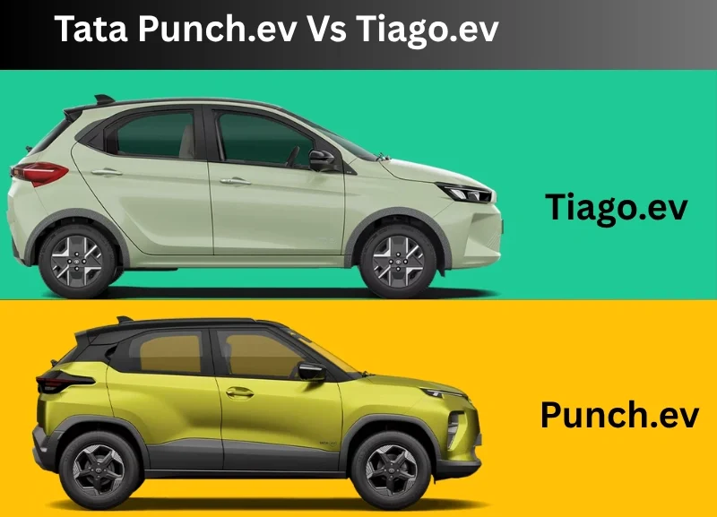 Tata Punch.ev Vs Tiago.ev