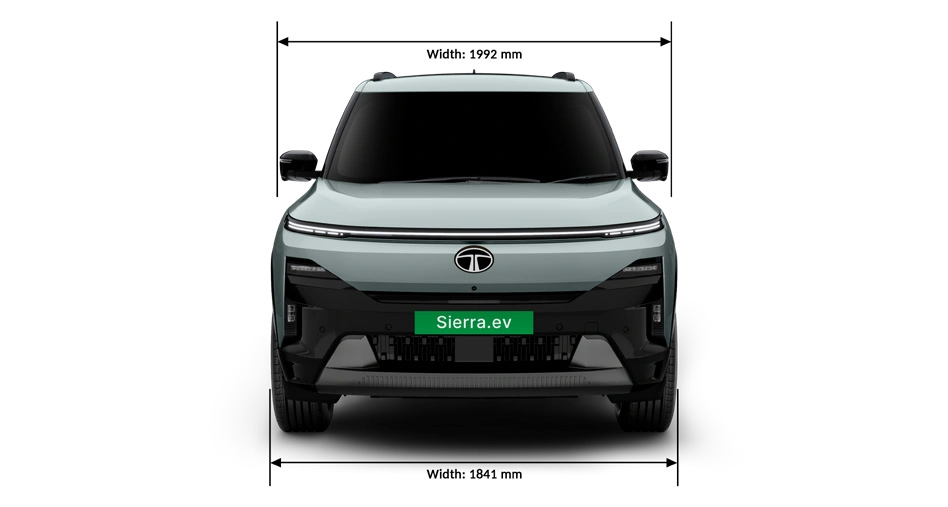 Tata Sierra.ev: Specification, Dimensions, Seating Capacity and Battery Range 6 Tata Sierra.ev 18