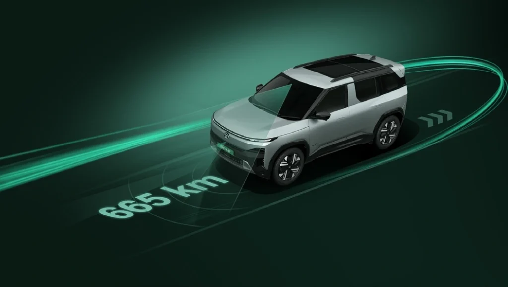 Tata Sierra.ev: Specification, Dimensions, Seating Capacity and Battery Range 3 Tata Sierra.ev 8